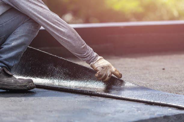 Professional Crawl Space Encapsulation technician working in Haddonfield, NJ